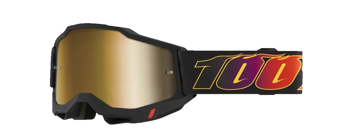 100% Accuri 2 Goggles - El Diablo - True Gold Mirror 50014-00026