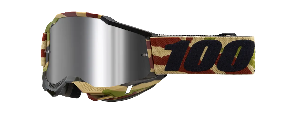 100% Accuri 2 Goggles - Mission - Silver Flash Mirror 50014-00021