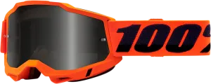 100% Accuri 2 Sand Goggles - Neon Orange - Smoke 50020-00004