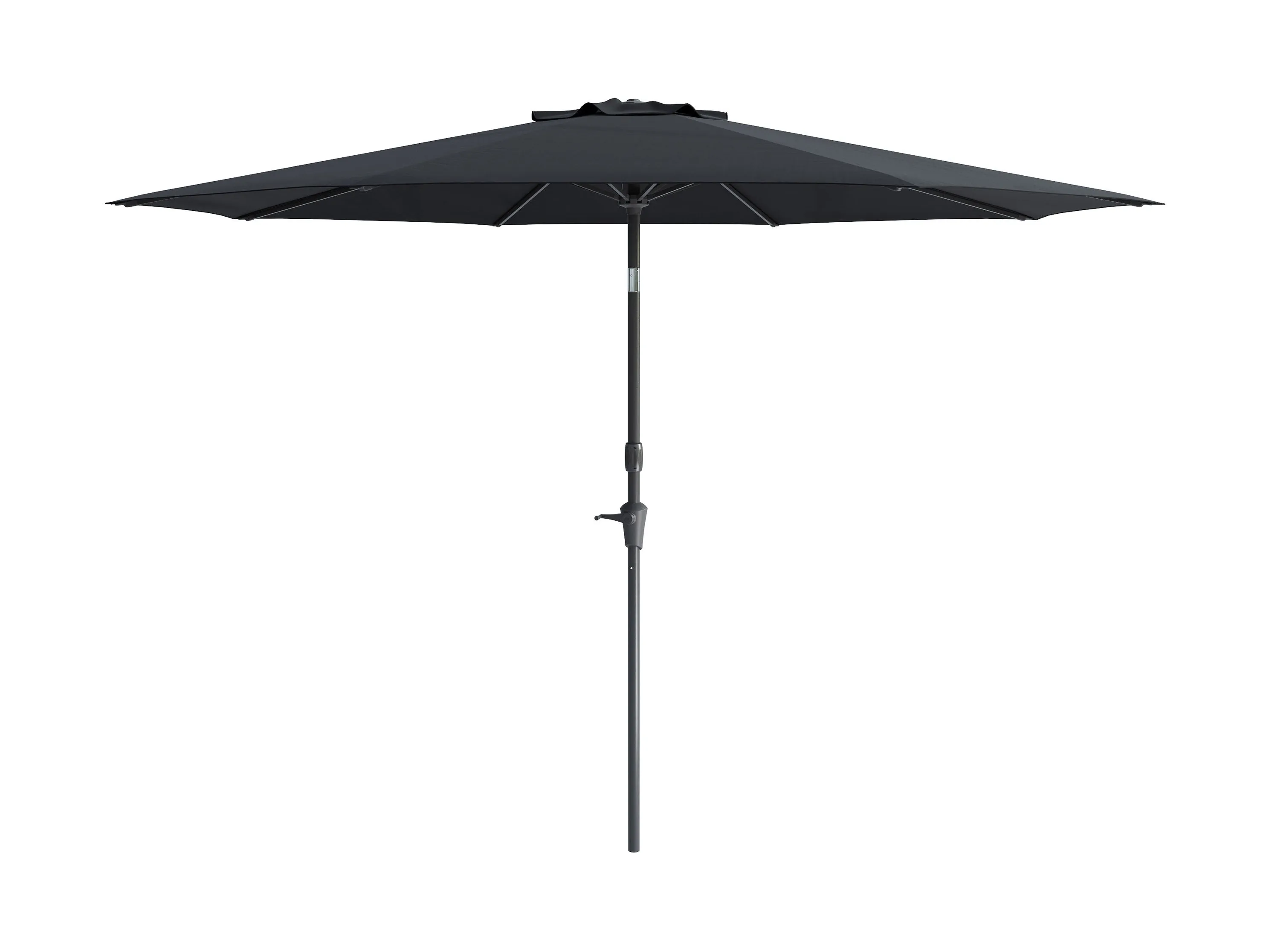 10ft Wind Resistant Black Patio Umbrella