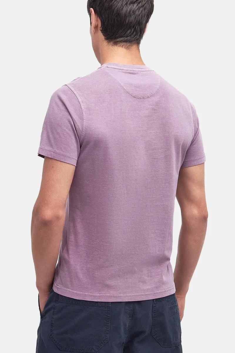 Barbour Garment Dyed T-Shirt (Purple)