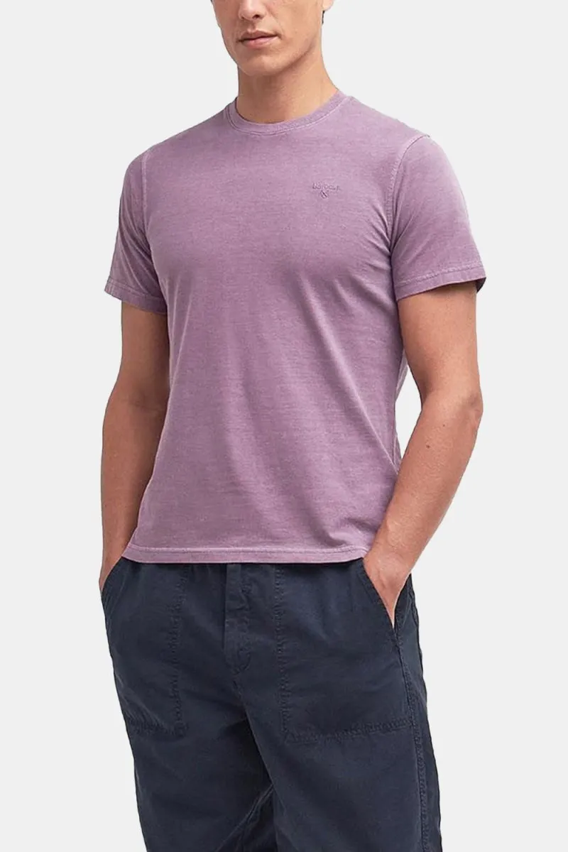 Barbour Garment Dyed T-Shirt (Purple)