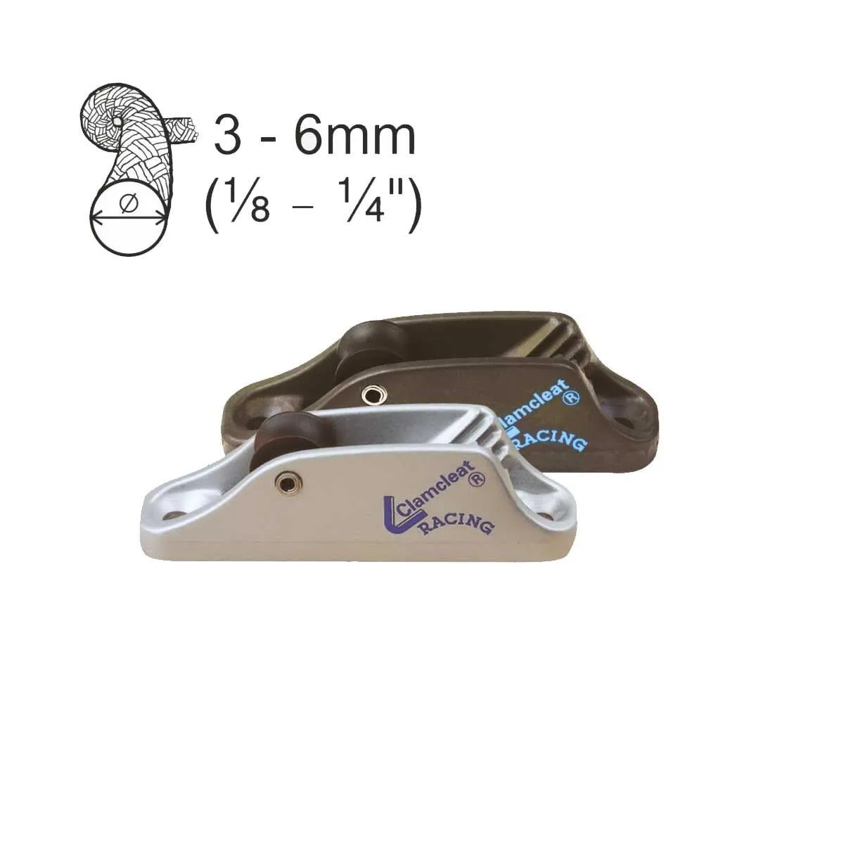 Clamcleat CL236 Roller Fairlead Mk1 Racing Junior - CL236