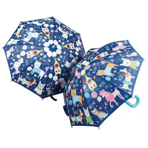 Colour Changing Umbrella (Navy Pets)