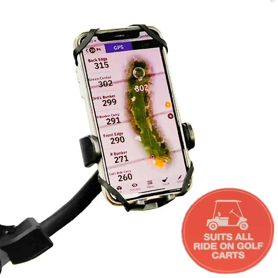 GPS/Phone Holder for Golf Carts
