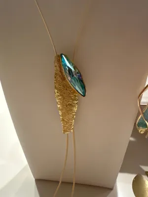 Grecian Aqua Lariat