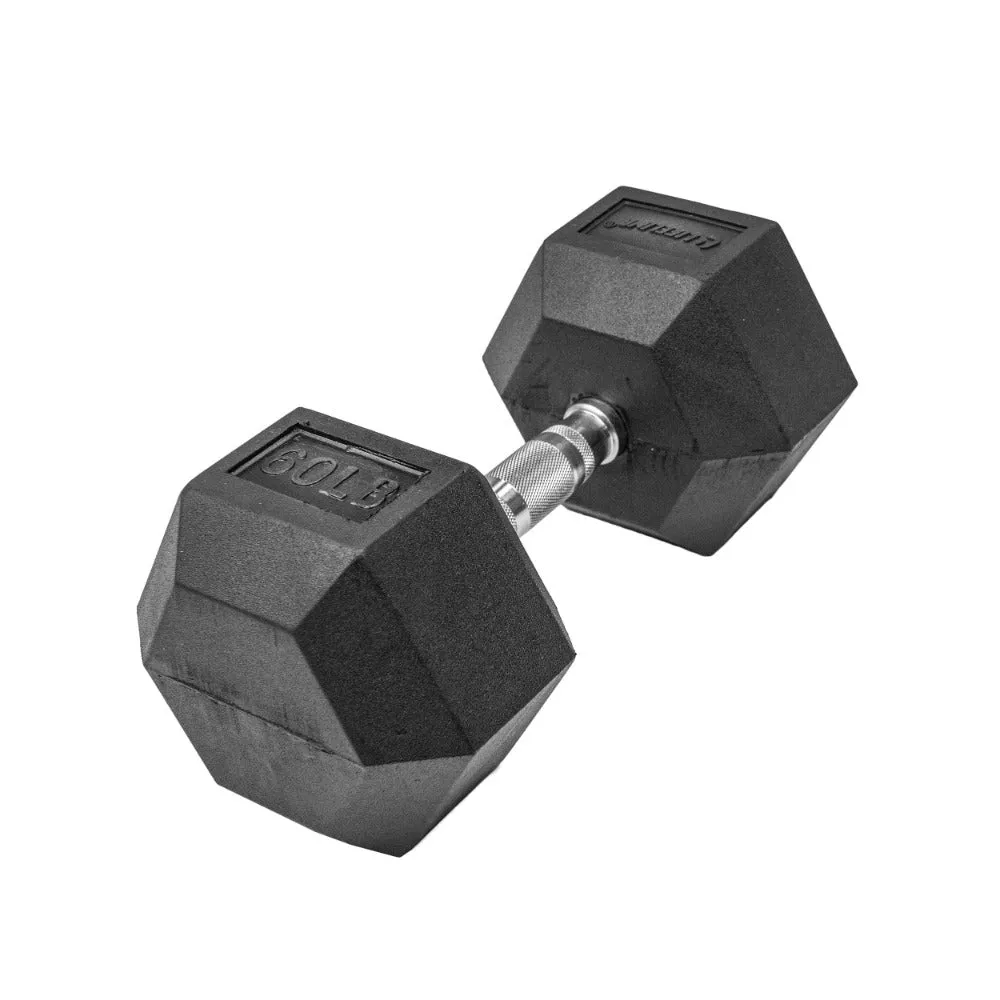 Lifeline Hex Rubber Dumbbells