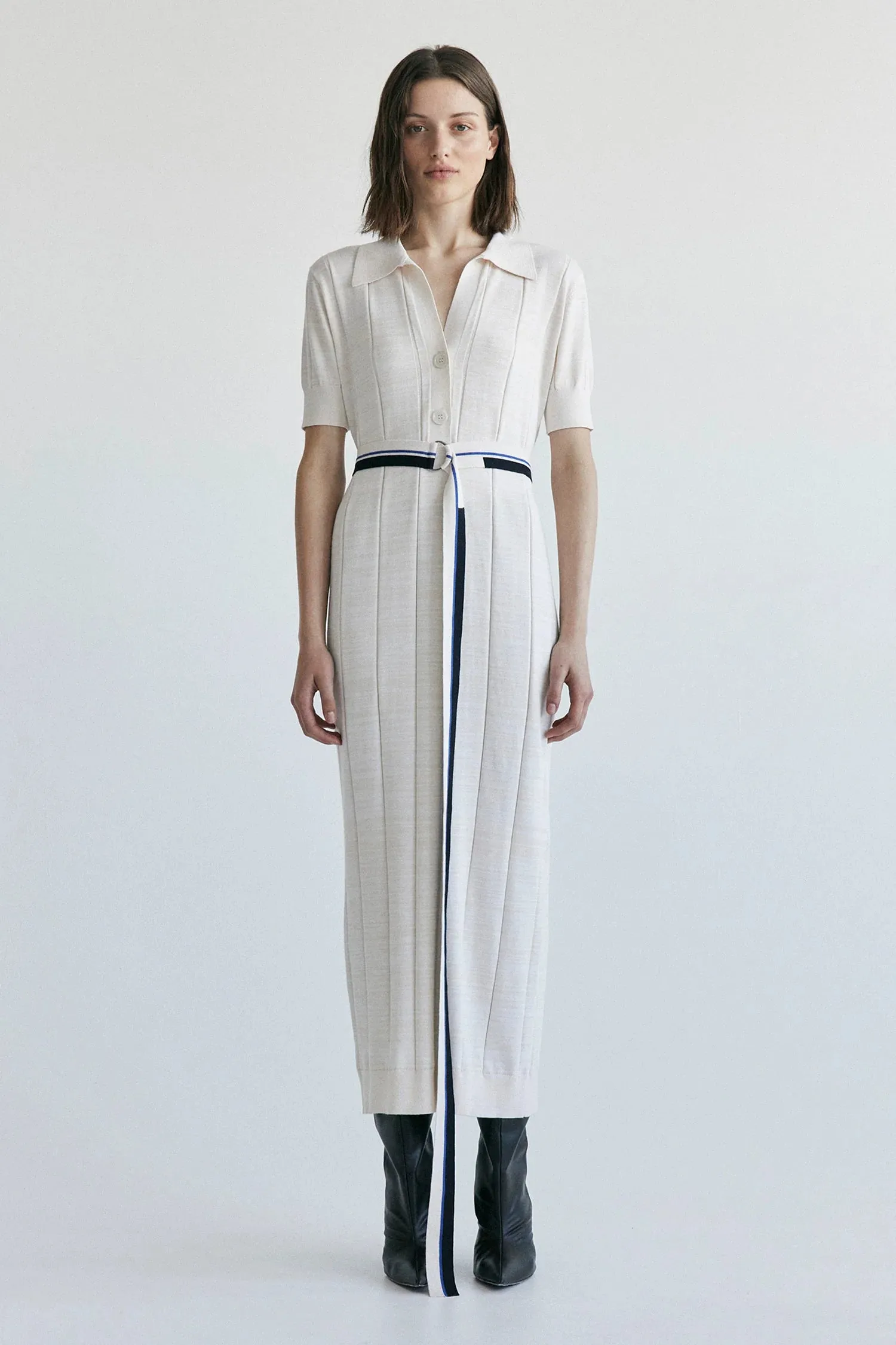 Palma Martin Intera Knitted Polo Dress