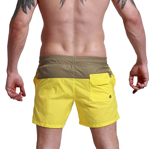 Patchwork Quick Dry Board Shorts