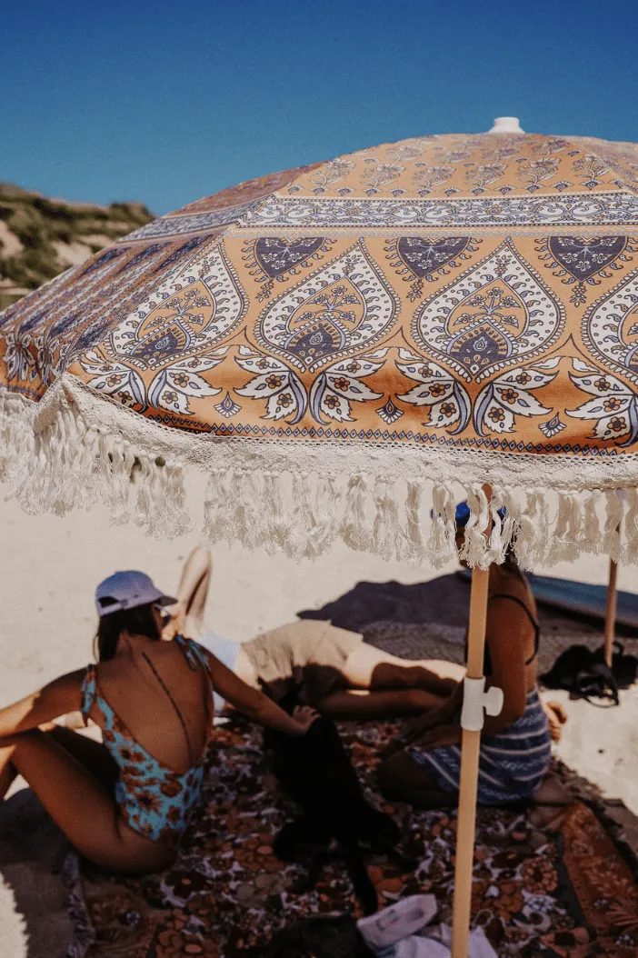 SALTY SHADOWS ALUMINIUM BEACH UMBRELLA - INCA