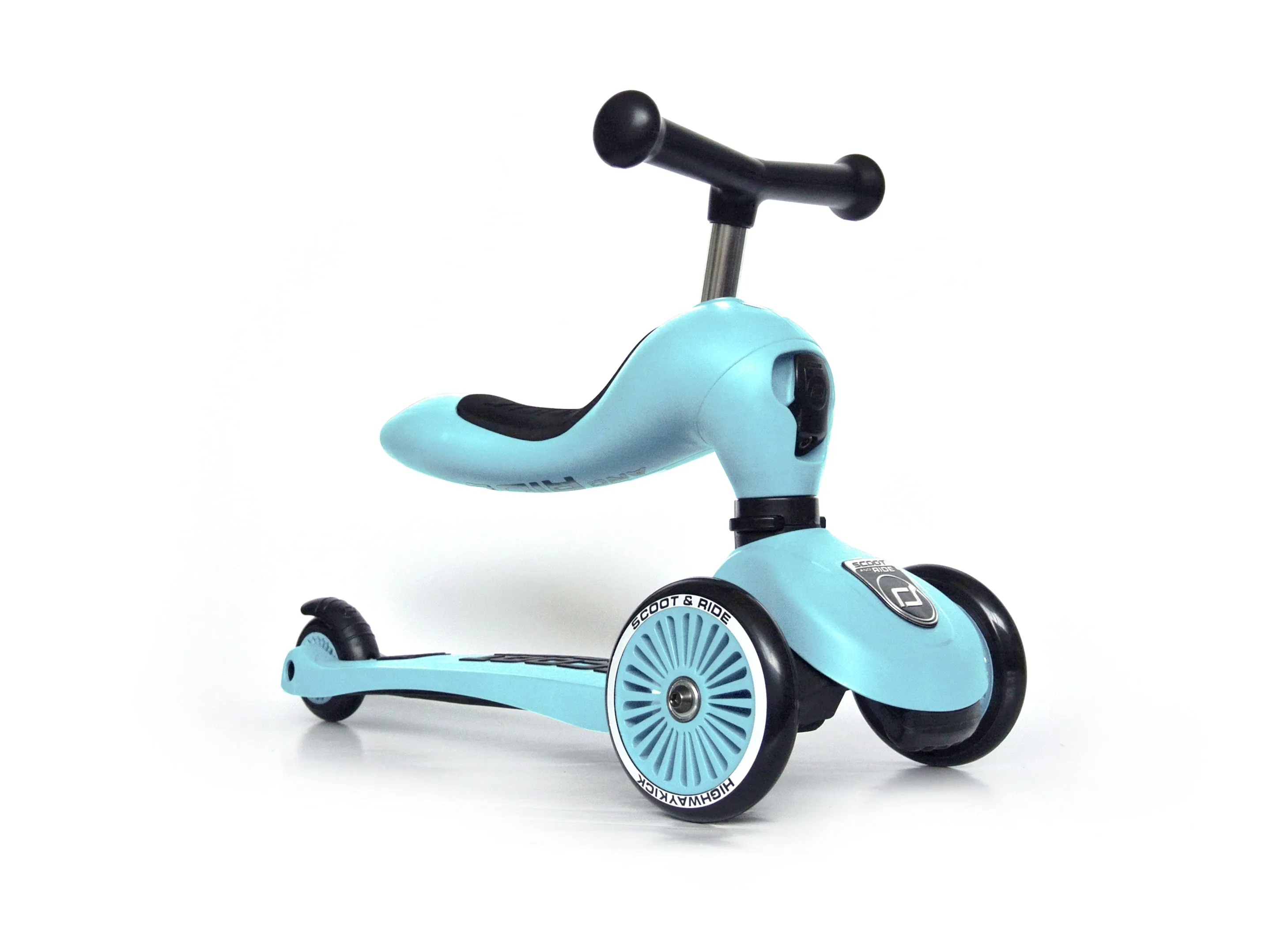 Scooter - Highwaykick 1 - 2 in 1 Kickboard/ Kickboard with Seat - Blueberry