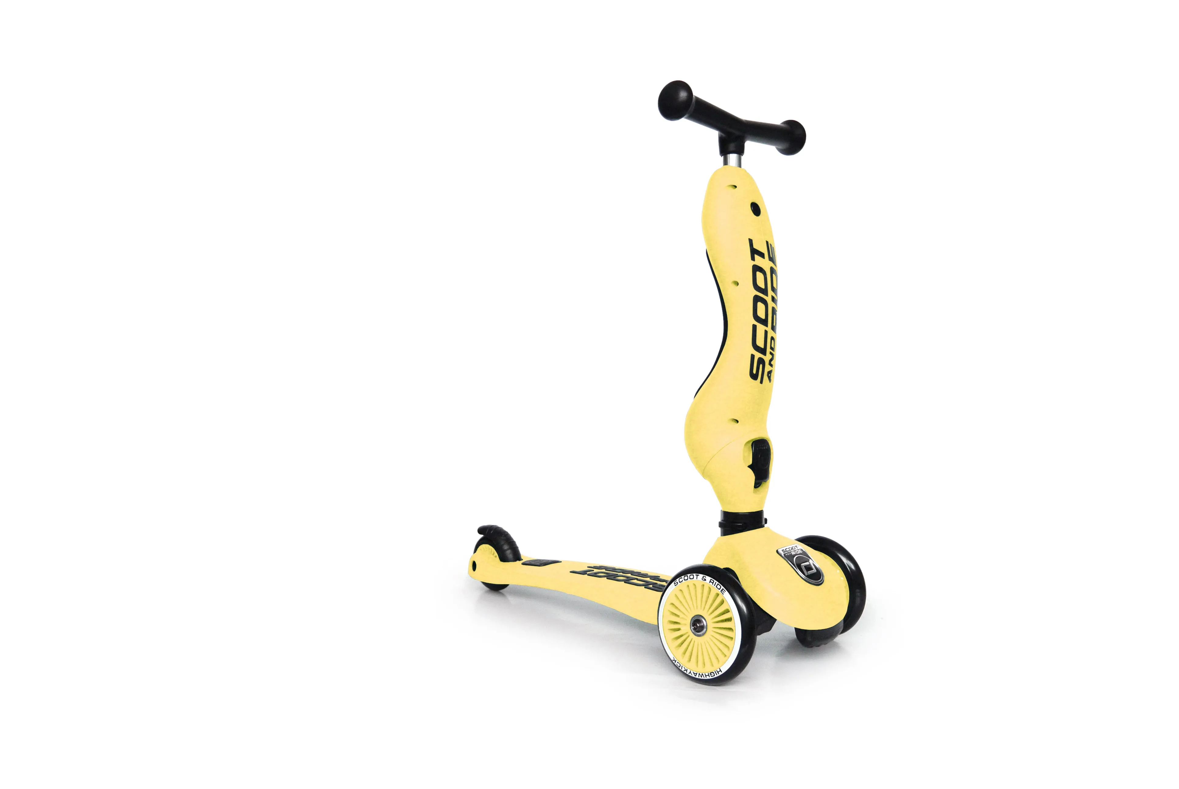 Scooter - Highwaykick 1 - 2 in 1 Kickboard/ Kickboard with Seat - Lemon