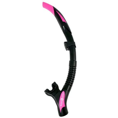 Used Aqua Lung Impulse 3 2-Valve Flex Snorkel - Black/Pink